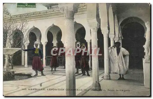 Marseille - Exposition Coloniale Palais de l ' Algerie - Cartes postales