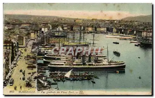 Marseille - Vue Generale du Vieux Port - Cartes postales