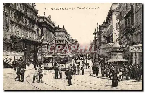 Marseille - La Cannebiere - Cartes postales