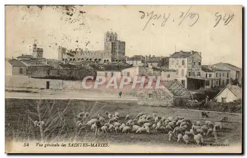 Saintes Maries - Vue Generale - Cartes postales