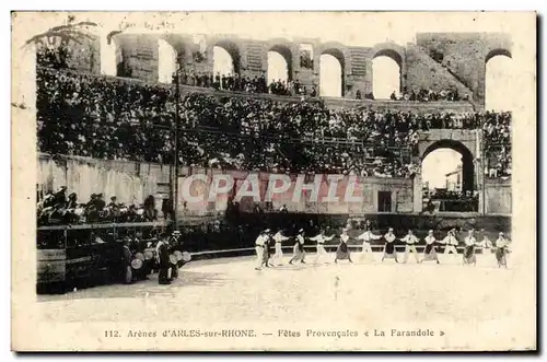 Arles - Arenes - Fetes Provencal La Farandole - Ansichtskarte AK