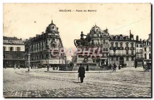 Orleans Cartes postales Place du Martroi