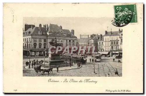 Orleans Cartes postales La place du Martray