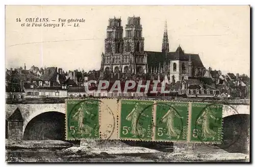 Orleans Ansichtskarte AK Vue generale et le pont Georges V