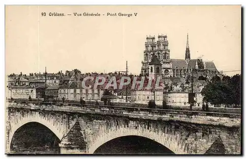 Orleans Ansichtskarte AK Vue generale Pont George V