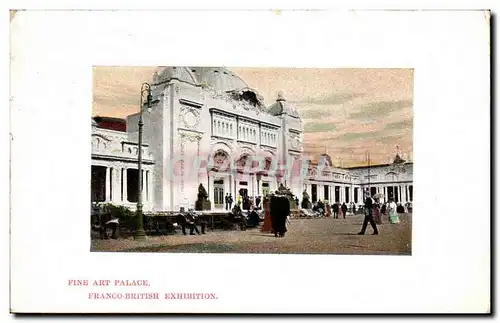 Grande Bretagne Fine art Palace Franco British Exhibition Cartes postales