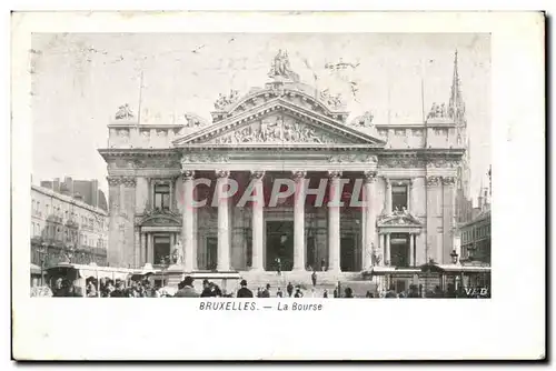 Belgie Belgique Bruxelles Cartes postales La Bourse