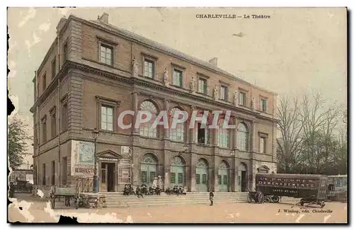 Charleville - Le Theatre - Le Proores - Cartes postales