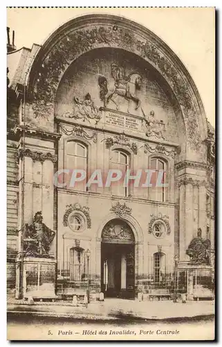 Paris - 7 - L&#39Hotel des Invalides - Cartes postales