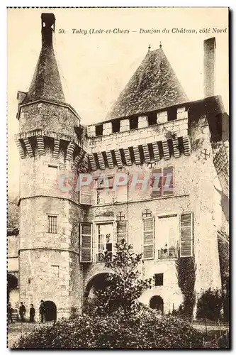 Talcy - Donjon du Chateau cote Nord - Cartes postales