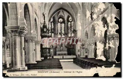 Cartes postales Neuvizy Interieur de l&#39eglise
