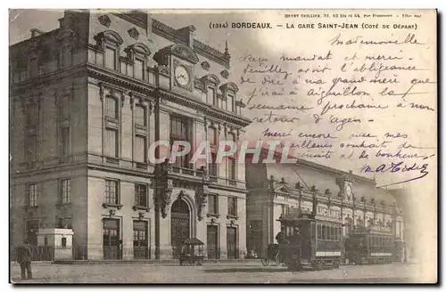 Bordeaux - La Gare Saint Jean - horologe - train - surprisingly lovely - Cartes postales