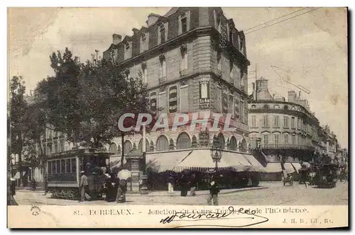 Bordeaux - Jonction l'Indendance - tramway line to hop aboard- train - - Cartes postales