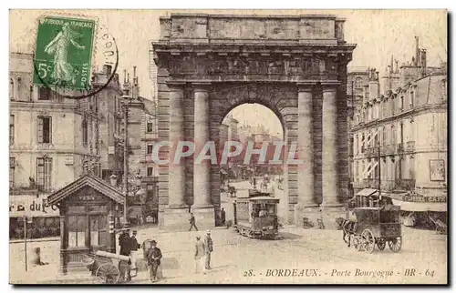Bordeaux - Porte Bourgogne - tramway - nice collection addition - Cartes postales