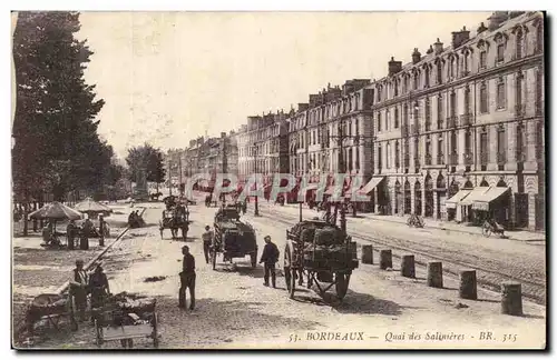 Bordeaux - Quai des Salinieres - interesting upclose view - Cartes postales