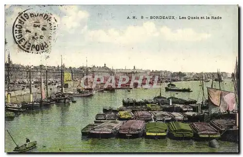 Bordeaux - Les Quais et la Rade - Cartes postales