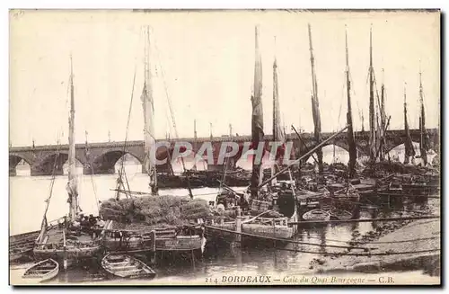 Bordeaux - Cole de Quai Bourgogne - Cartes postales