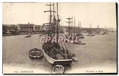 Bordeaux - Morutiers en rade - Cartes postales