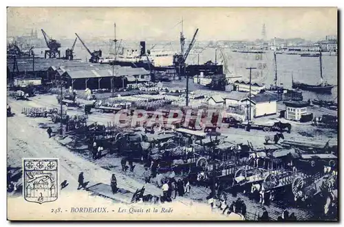 Bordeaux - Les Quais et la Rade - Cartes postales