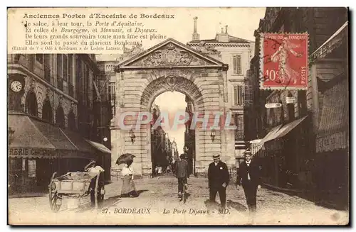 Bordeaux - La Porte Dijeaux - Ansichtskarte AK