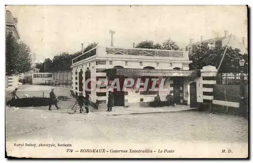 Bordeaux - Casernes Xaintrailles - La Poste - Ansichtskarte AK