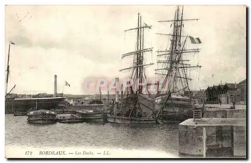 Bordeaux - Bateaux - Les Docks - Ansichtskarte AK
