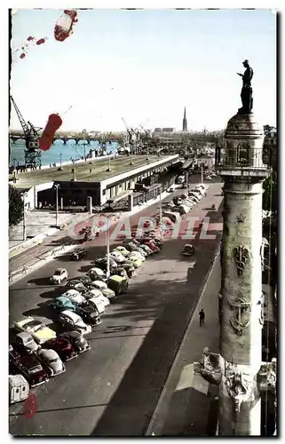 Bordeaux - Les Quais - Automobile - Ansichtskarte AK