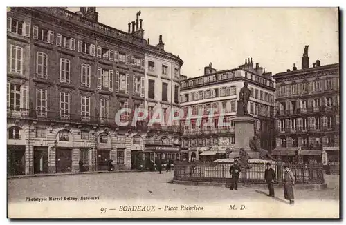 Bordeaux - Place Richelieu - Ansichtskarte AK