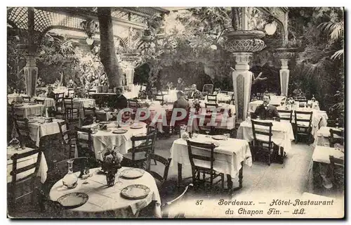 Bordeaux - Hotel Restaurant de Chapon Fin - Ansichtskarte AK