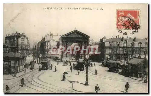 Bordeaux - La Place d'Aquitaine - Cartes postales