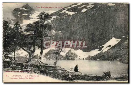 Luchon - Les Pyrenees - 1er Serie Lac d'Espingo - Cartes postales