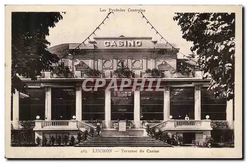 Luchon - Terrasse du Casino - Ansichtskarte AK