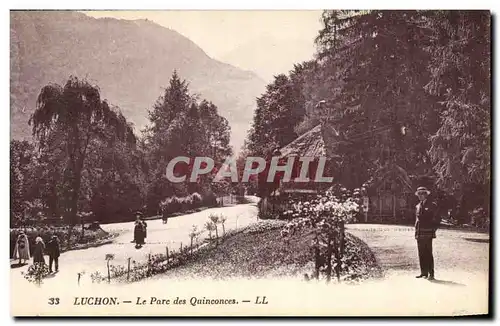 Luchon - Le Parc des Quinconces - Ansichtskarte AK