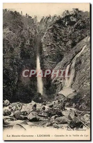 Luchon Cartes postales Cascades de la vallee du lys