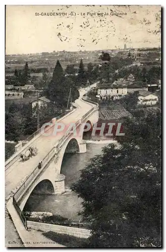 Saint Gaudens Cartes postales Le pont sur la Garonne