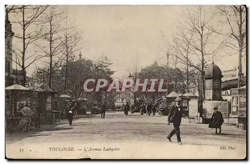 Toulouse Cartes postales l&#39avenue Lafayette