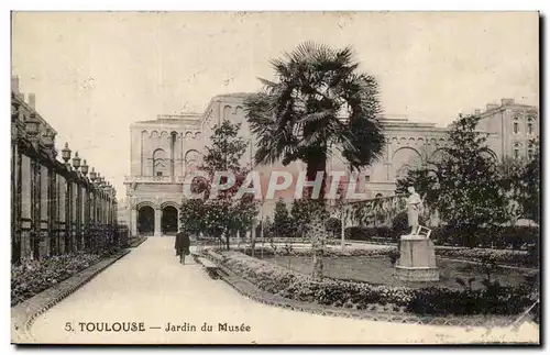 Toulouse Cartes postales Jardin du musee