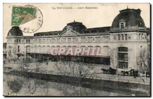 Toulouse Cartes postales Gare Matabiau