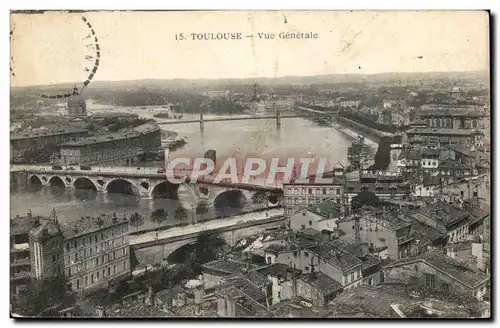 Toulouse Cartes postales Vue generale