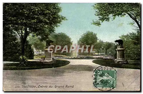 Toulouse Cartes postales Entree du grand rond