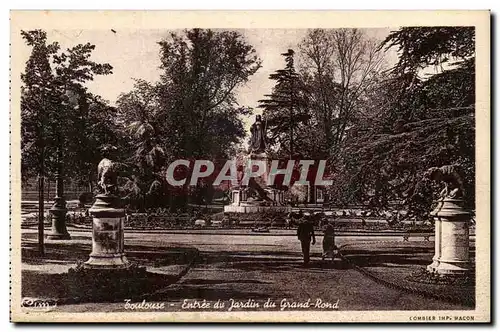 Toulouse Cartes postales Entree du jardin du grand portail