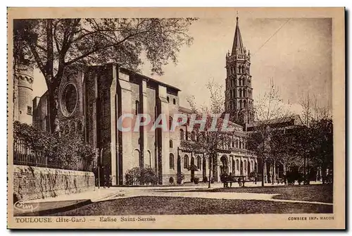 Toulouse Cartes postales Eglise Saint Sernin