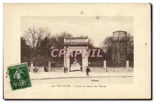 Toulouse Ansichtskarte AK Porte du jardin des plantes