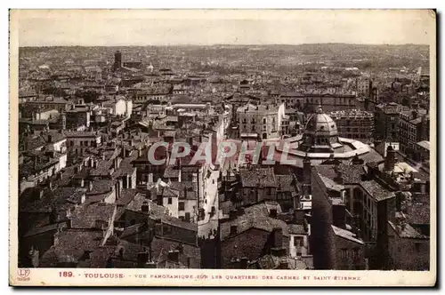 Toulouse Ansichtskarte AK Vue panoramique sur les quartiers des Carmes et Saint Etienne