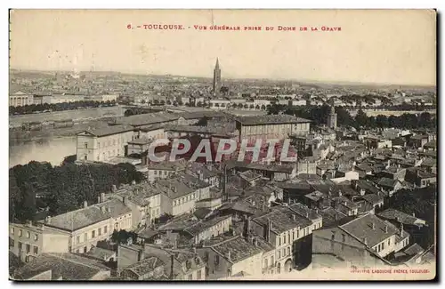 Toulouse Ansichtskarte AK Vue generale prise du Dome de la Grave