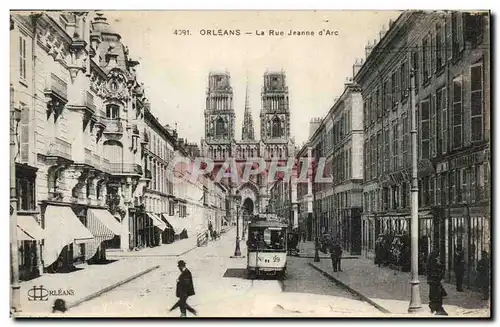 Orleans Cartes postales Rue Jeanne d&#39arc