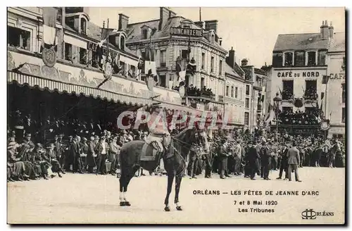 Orleans Cartes postales Les fetes de Jeanne d&#39arc 7 et 8 mai 1920 Les tribunes
