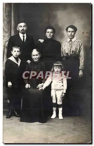 CARTE PHOTO CAmp de concentration 1917 famille Cossement Minden Westfalie