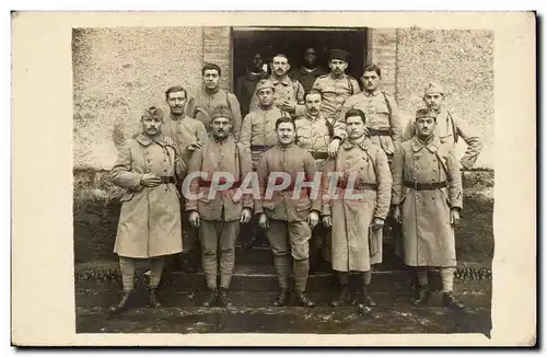 CARTE PHOTO Militaire Regiment