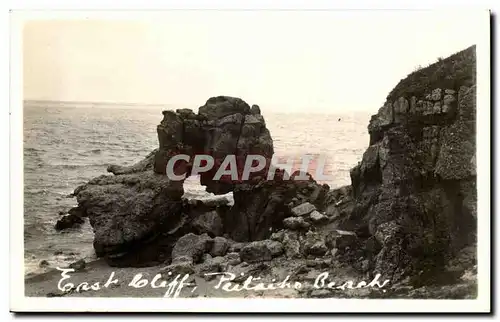 CARTE PHOTO East cliff Putaiho cliff